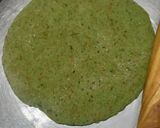 A picture of step 3 of Bathua parotha.