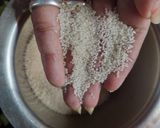 A picture of step 1 of Samak rice.