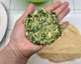 Foto del passaggio 5 della ricetta Burger vegetali con cuore di cotto e formaggio (svuotafrigo)