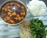 Hình bước làm 11 của món Bún riêu!