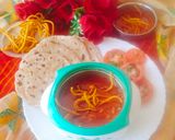 A picture of step 6 of Gathiya ki sabji 😋 Kathiyawadi Gathiya Nu shaak 🍅 🍅.