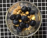 Gambar langkah 5 resipi Overnite Oat with Blueberry.
