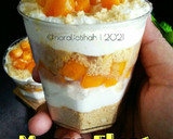 Gambar langkah 7 resipi Mango Float.