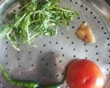 A picture of step 1 of Spicy Dhania Aloo Chaat😋.