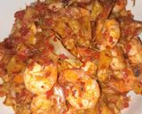 Foto langkah ke 4 dari resep Balado Udang kentang.