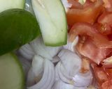 A picture of step 2 of Kerala style Mix veg sambar.