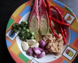 Foto langkah ke 1 dari resep Daun ubi tumbuk khas Medan Sumatera Utara.