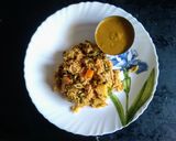 A picture of step 13 of Vegetable Briyani in Pressure cooker.