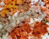 A picture of step 5 of Carrot And Potato poriyal.