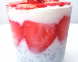 Foto del paso 2 de la receta: Chía pudding de fresa y coco
