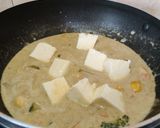 A picture of step 7 of Veg Thai Green Curry.