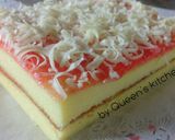 Foto langkah ke 7 dari resep Cheese strawberry cake🍓.