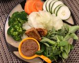 Foto langkah ke 6 dari resep Pecel sayur+tempe.
