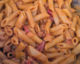 Une image de l'étape 2 de 🍝 Pâtes espagnoles crémeuses au chorizo et aux poivrons.
