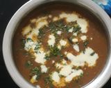 A picture of step 6 of Dal Makhani.