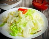 餐廳炒的高麗菜的食譜步驟3照片