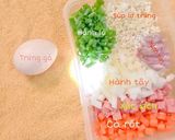 Hình bước làm 1 của món Cơm Rang Keto