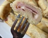 Foto del paso 4 de la receta: Taquito relleno de jamón y queso