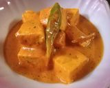 A picture of step 5 of Paneer Makhani.