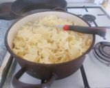 Túróstészta lecsóval recept fázis 1 fotója