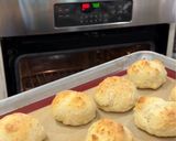 A picture of step 6 of 2 Ingredient Bread Rolls.