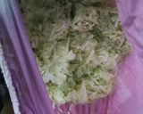 A picture of step 1 of Lauki Halwa.