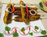 A picture of step 2 of Pan Fried Vegetable Seekh Kebab.