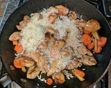 A picture of step 7 of Chicken Rice One Skillet.