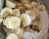 Foto del paso 4 de la receta: Bizcocho de plátano, nueces y chocolate THX