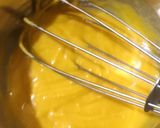 A picture of step 1 of Soft Mouthmelting Sweet Mysore Pak.