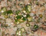 A picture of step 1 of Aloo bathua parantha.