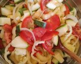 Cukkínis lecsó 🍅 🫑 🧅 (elronthatatlan) recept fázis 3 fotója