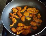 A picture of step 6 of Chilli Fish.