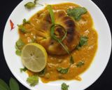 A picture of step 7 of Baked paneer momos with gravy.