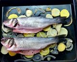 Foto del paso 4 de la receta: Lubina al horno