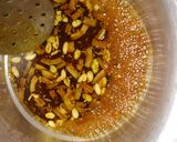 A picture of step 3 of Gur waly chawal.