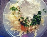 Petrezselymes tócsni recept fázis 3 fotója
