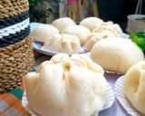 Foto langkah ke 7 dari resep Bakpao lembut,empuk no telor#30menit jadi+tips mulus no keriput.