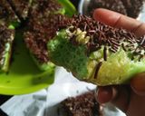 Foto langkah ke 6 dari resep Donat Pizza Choco Pandan 😊.