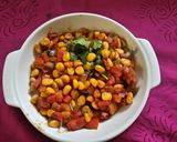 A picture of step 2 of Sweet Corn Chat.