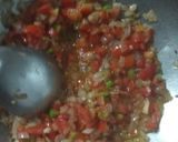 A picture of step 3 of Paneer Masala Bhurji.