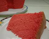 Red Velvet Chiffon Cake langkah memasak 9 foto