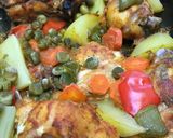 عکس مرحله 5 از دستور خوراک مرغ و سبزیجات