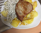 Foto del paso 6 de la receta: Mero con gulas y patatas