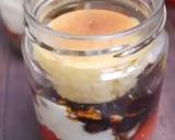 Bobba Cheesecake In Jar With Red Velvet Ice Cream langkah memasak 9 foto