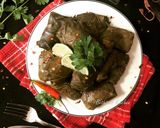 A picture of step 7 of Dolmas / Dolmades (Stuffed Grape Leaves).