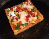 A picture of step 5 of Vegetable Bread Pizza.