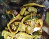 A picture of step 6 of Pozolillo (Green Pozole with Corn).