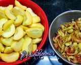 Hình bước làm 2 của món Đào ngâm giòn