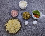 Foto del paso 1 de la receta: Revuelto Gramajo de Bigote Cocina